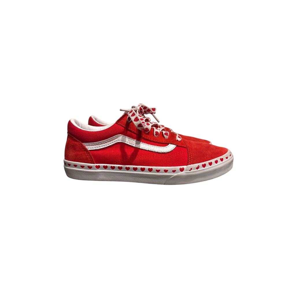 VANS Heart Old Skool Juniors Shoes Size 6